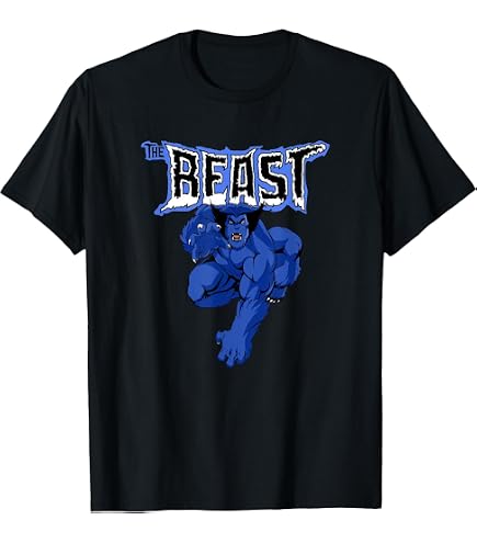 Amazon.com: Marvel Studios X-Men '97 Beast Logo Action Panels T